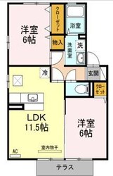 ディアコートの物件間取画像